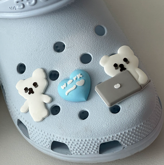 ｜MAZZZZY｜ Work Muffin Shoe Charms Set