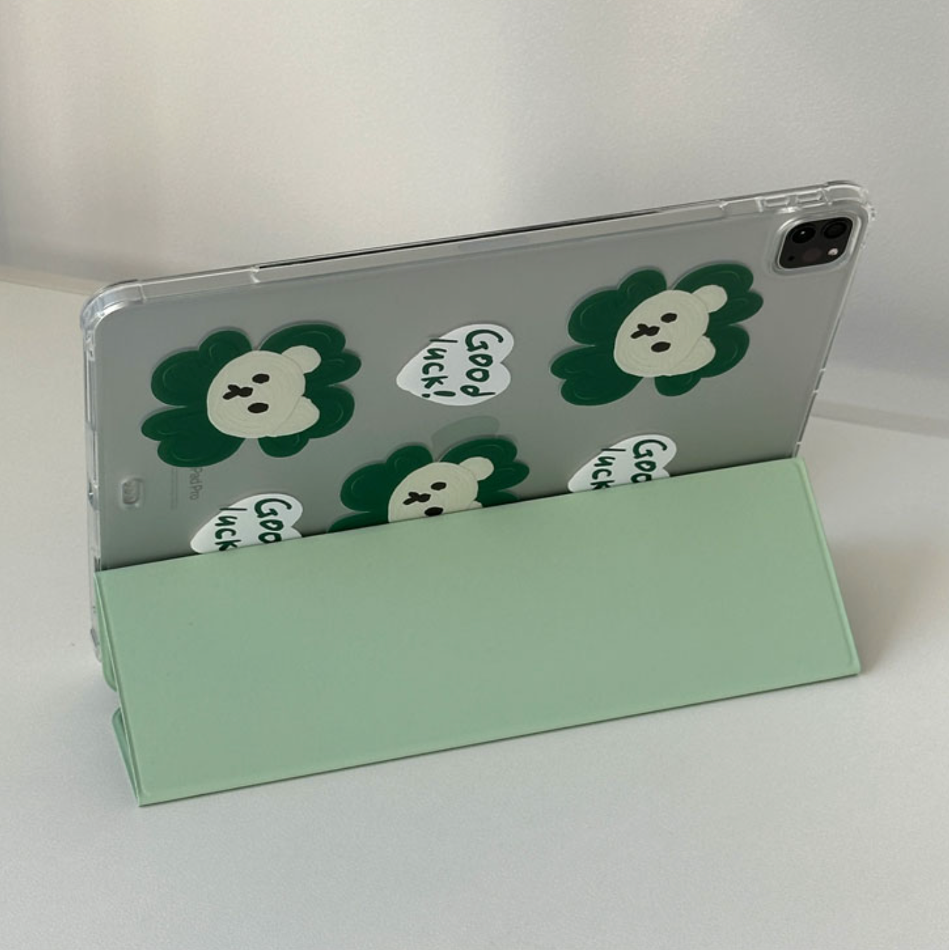 ｜MAZZZZY｜ Clover Muffin Avocado Ipad Case