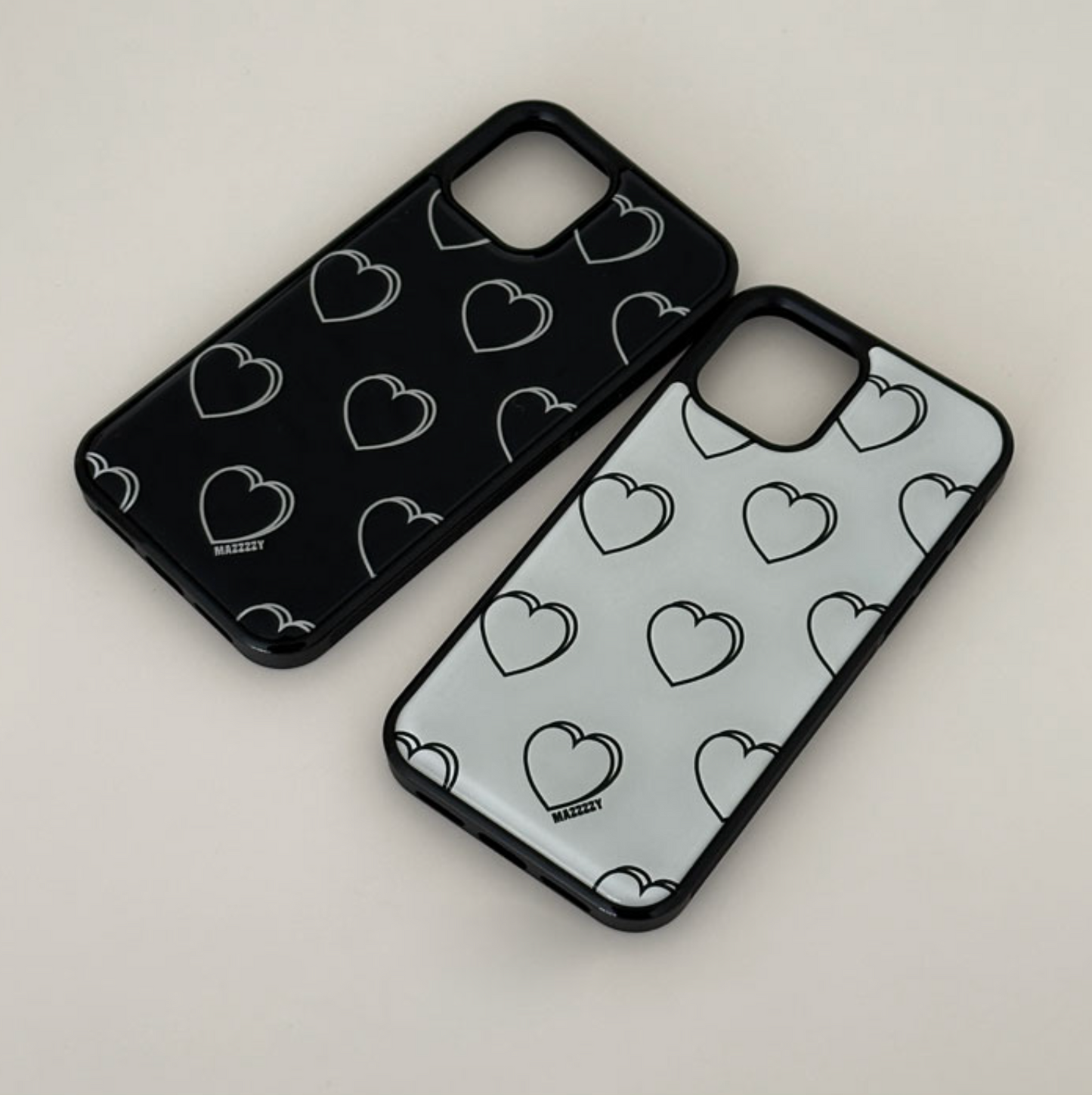 ｜MAZZZZY｜ Heart Epoxy Phone Case