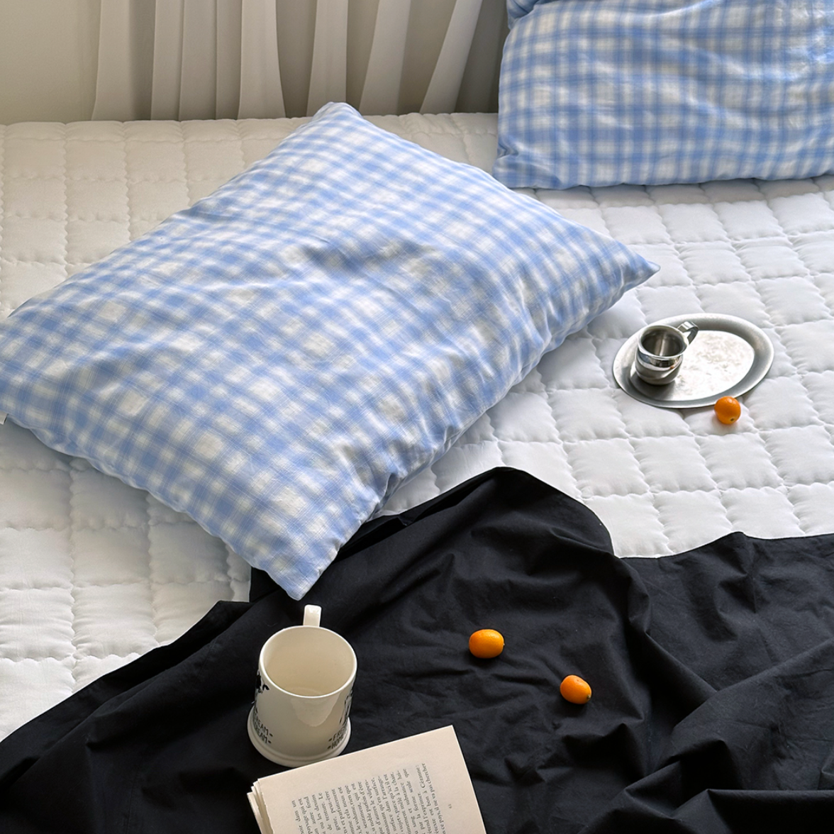 ｜MAISON DE ROOM ROOM｜ Rendezvous Morgan Check Pillow Cover