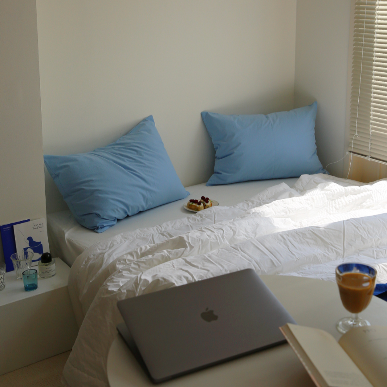 ｜MAISON DE ROOM ROOM｜ Smooth Solid Pillow Cover
