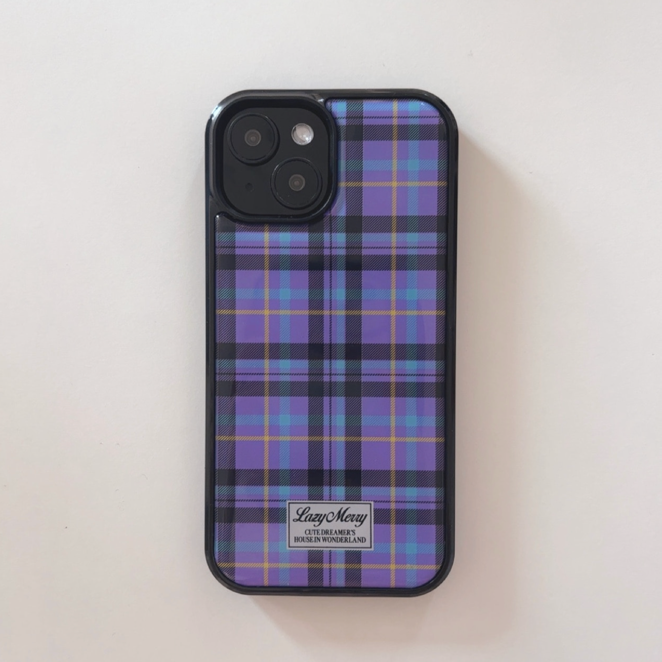｜Lazy Merry｜ Violet Skirt Epoxy Phone Case