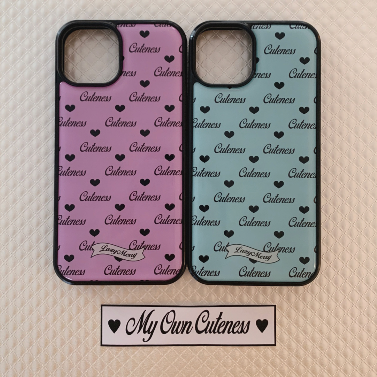 ｜Lazy Merry｜ My Own Cuteness Epoxy Phone Case