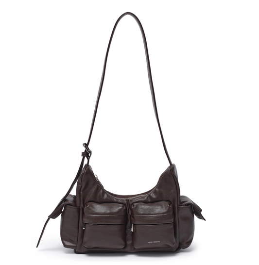 ｜SAMO ONDOH｜ Pocket Mug Bag M (Chocolate)
