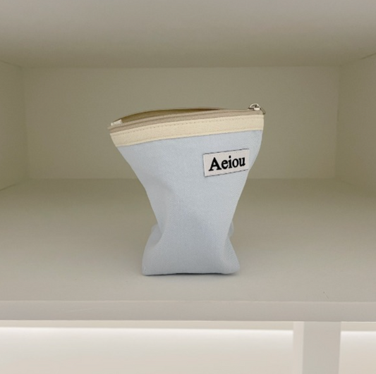 ｜aeiou｜ Aeiou Basic Pouch (M size) Alpine snow mountain