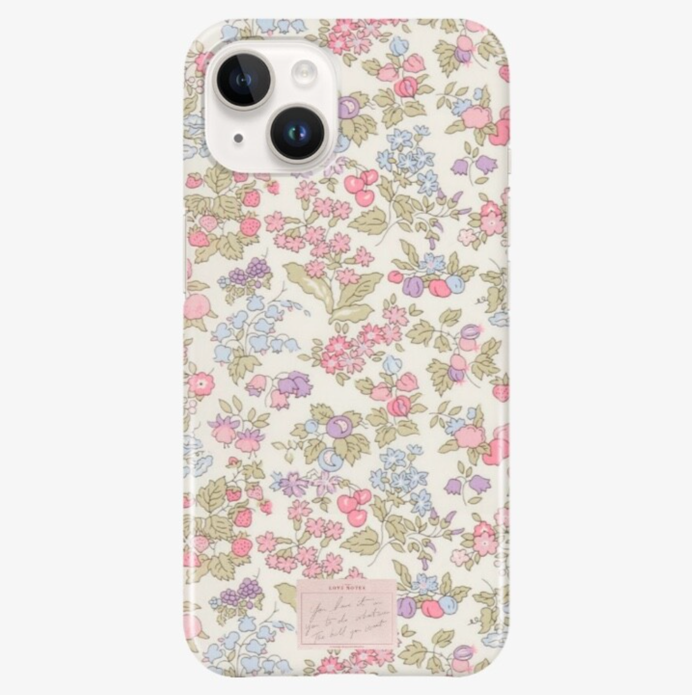 ｜dear my muse.｜ Floral Fruit Phone Case
