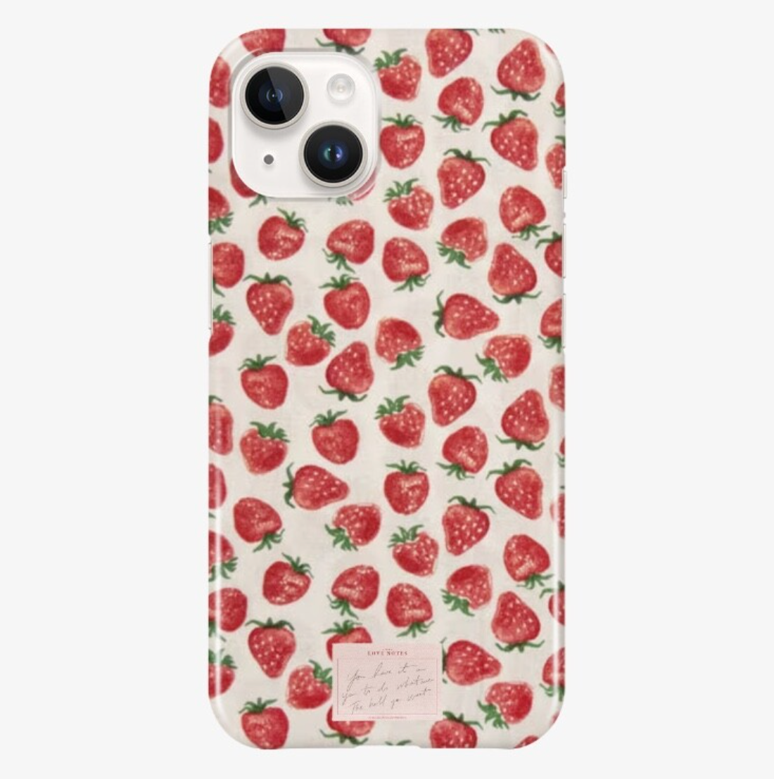 ｜dear my muse.｜ Strawberry Field ver.2 Phone Case