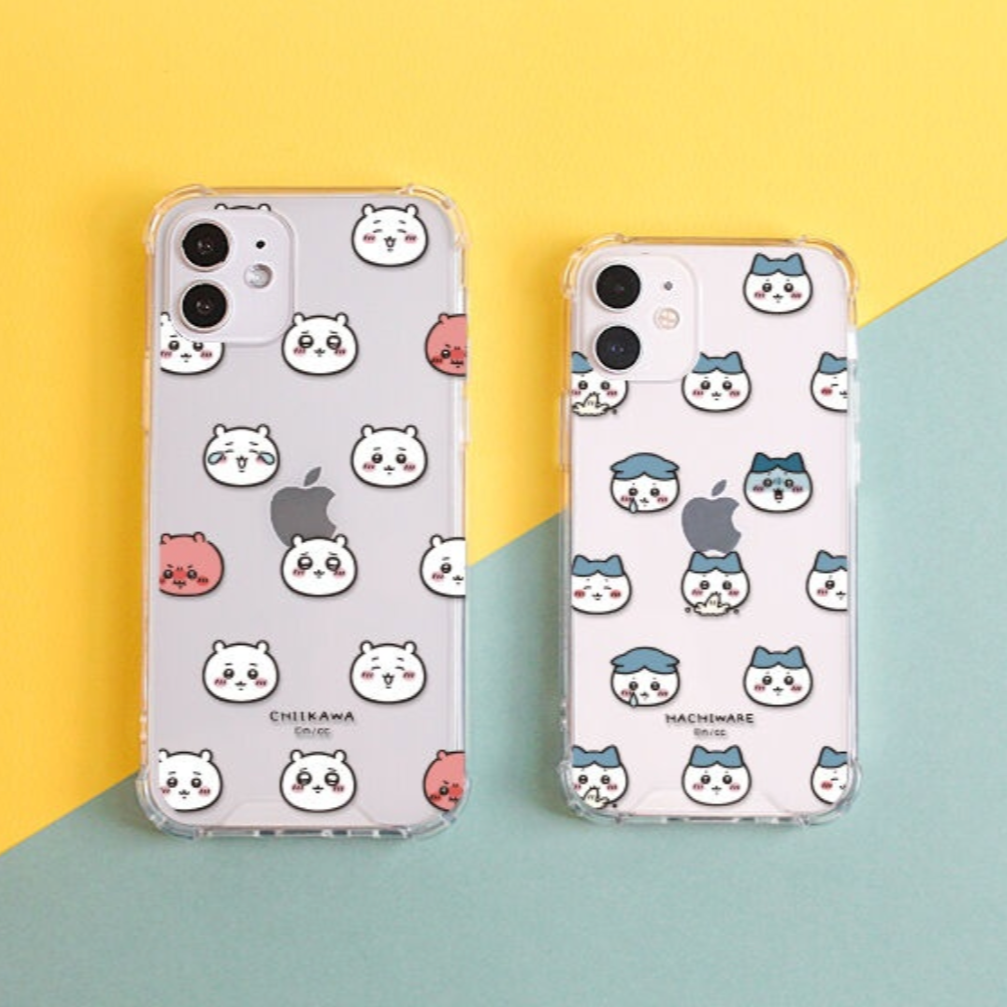 ｜韓版Chiikawa｜ Chiikawa Jelly Hard Phone Case 透明硬殼手機殼
