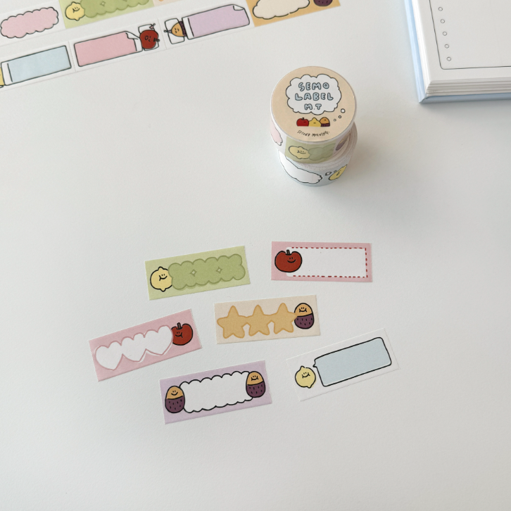 ｜second morning｜ SEMO Label Masking Tape