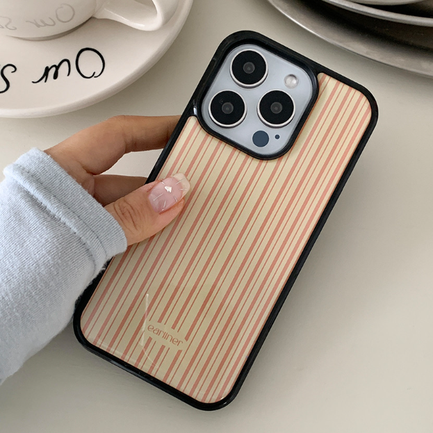 ｜earliner｜ Butter Stripe Bumper Iphone Case
