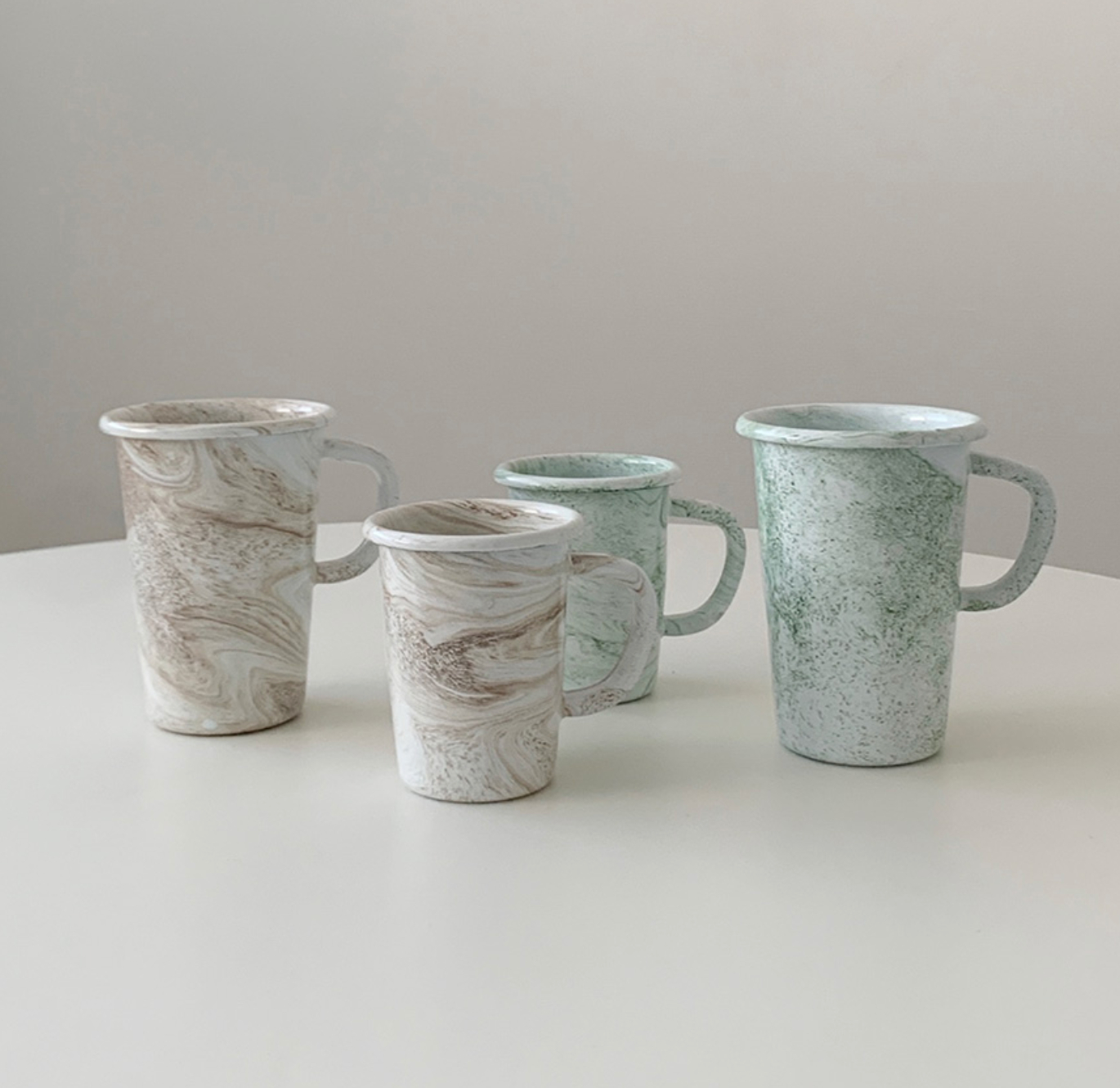 ｜SINON SHOP｜ Eding Marble Handle Cup 265ml/ 450ml