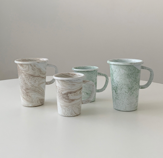 ｜SINON SHOP｜ Eding Marble Handle Cup 265ml/ 450ml