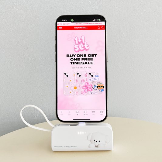 ｜THENINEMALL｜ Ppokku  Basic Auxiliary Battery