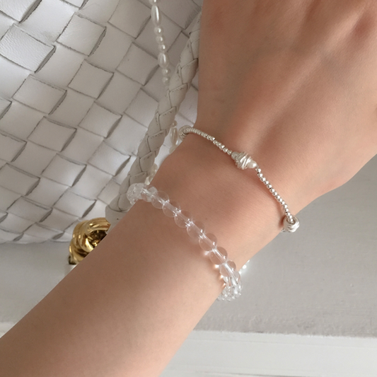 ｜moat｜ Lyn Pearl Bracelet (Silver925)