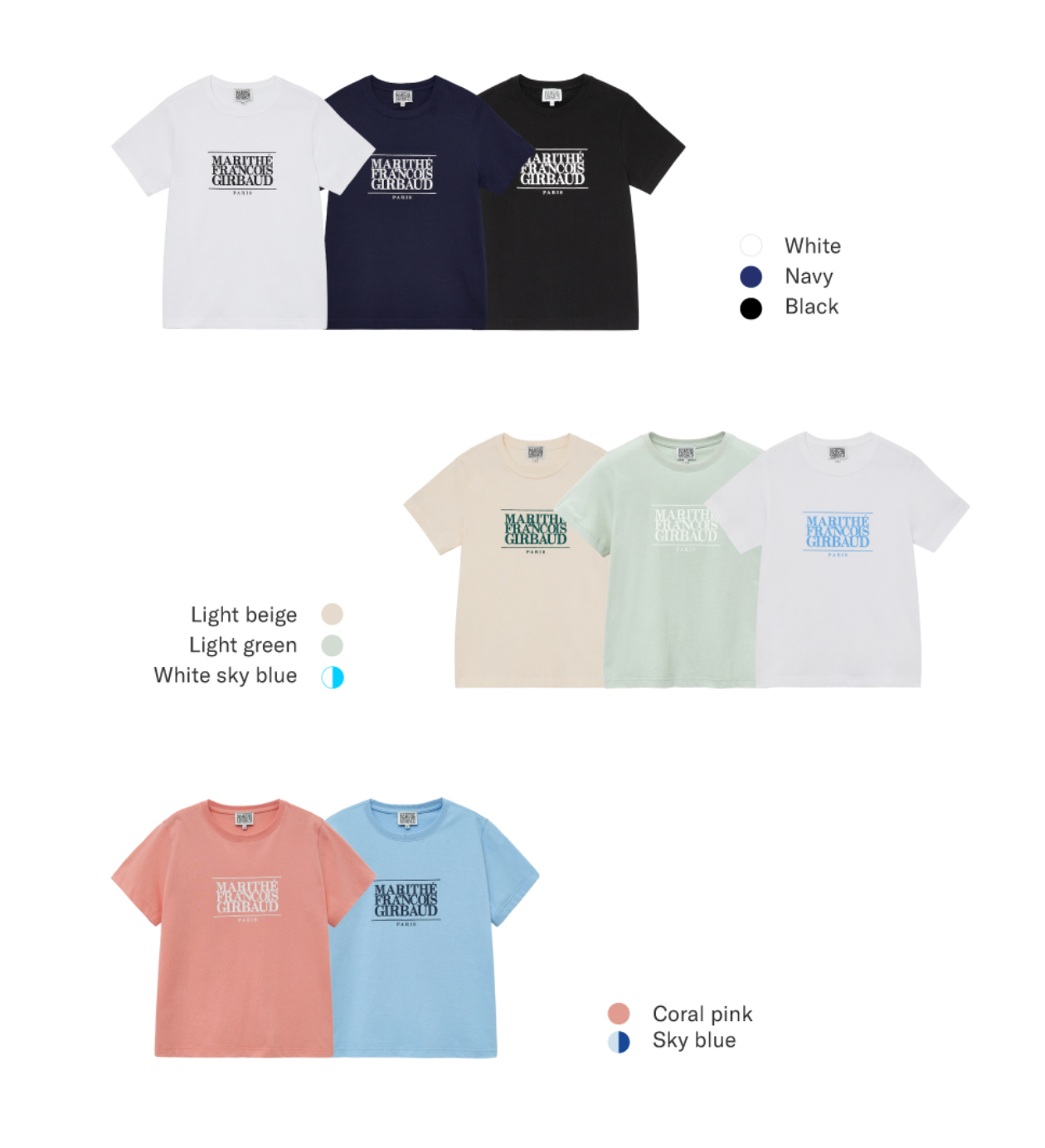 ｜MFG限時折扣優惠｜ W CLASSIC LOGO TEE
