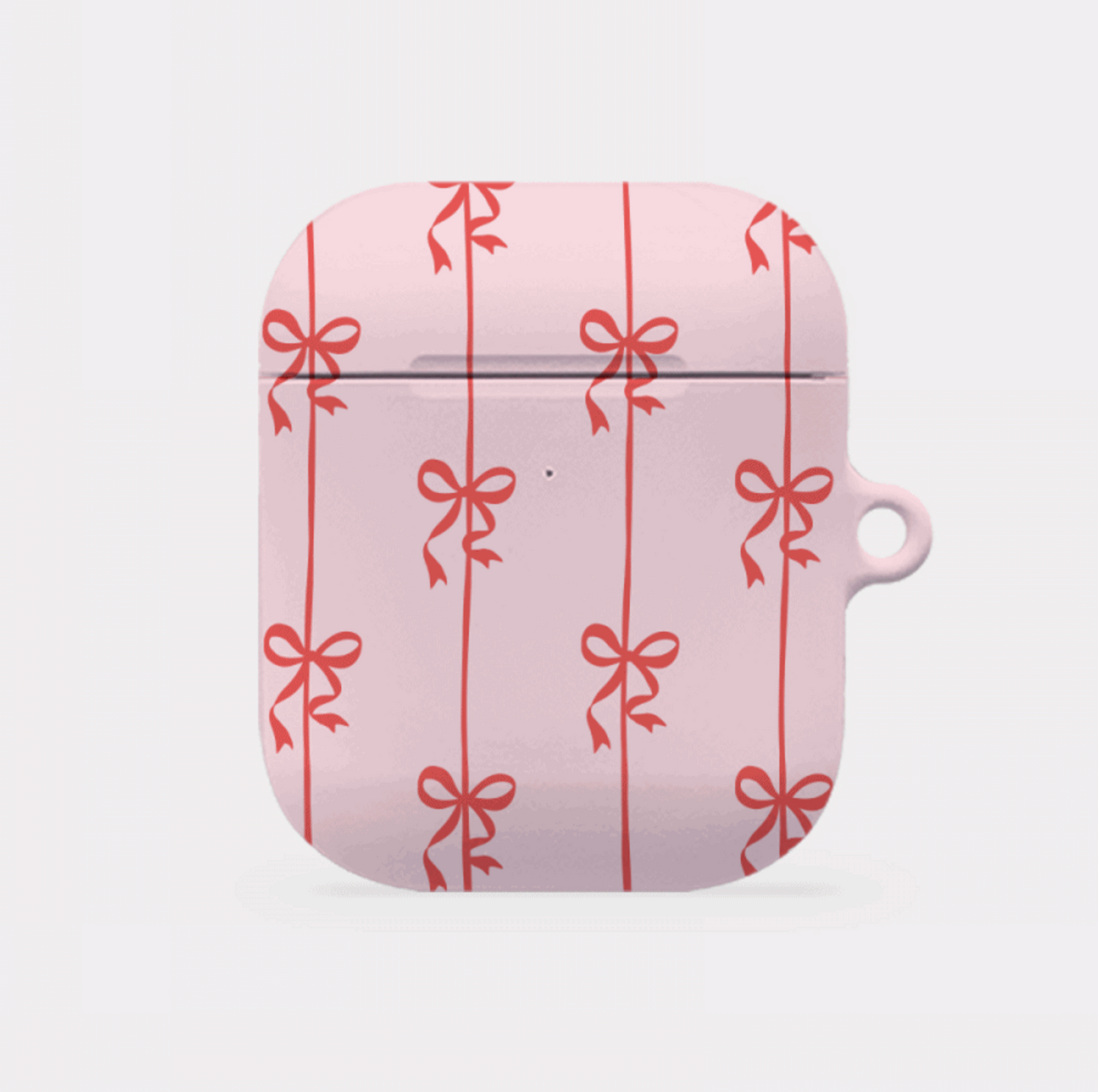 ｜Mademoment｜ Line Ribbon Pattern AirPods Case