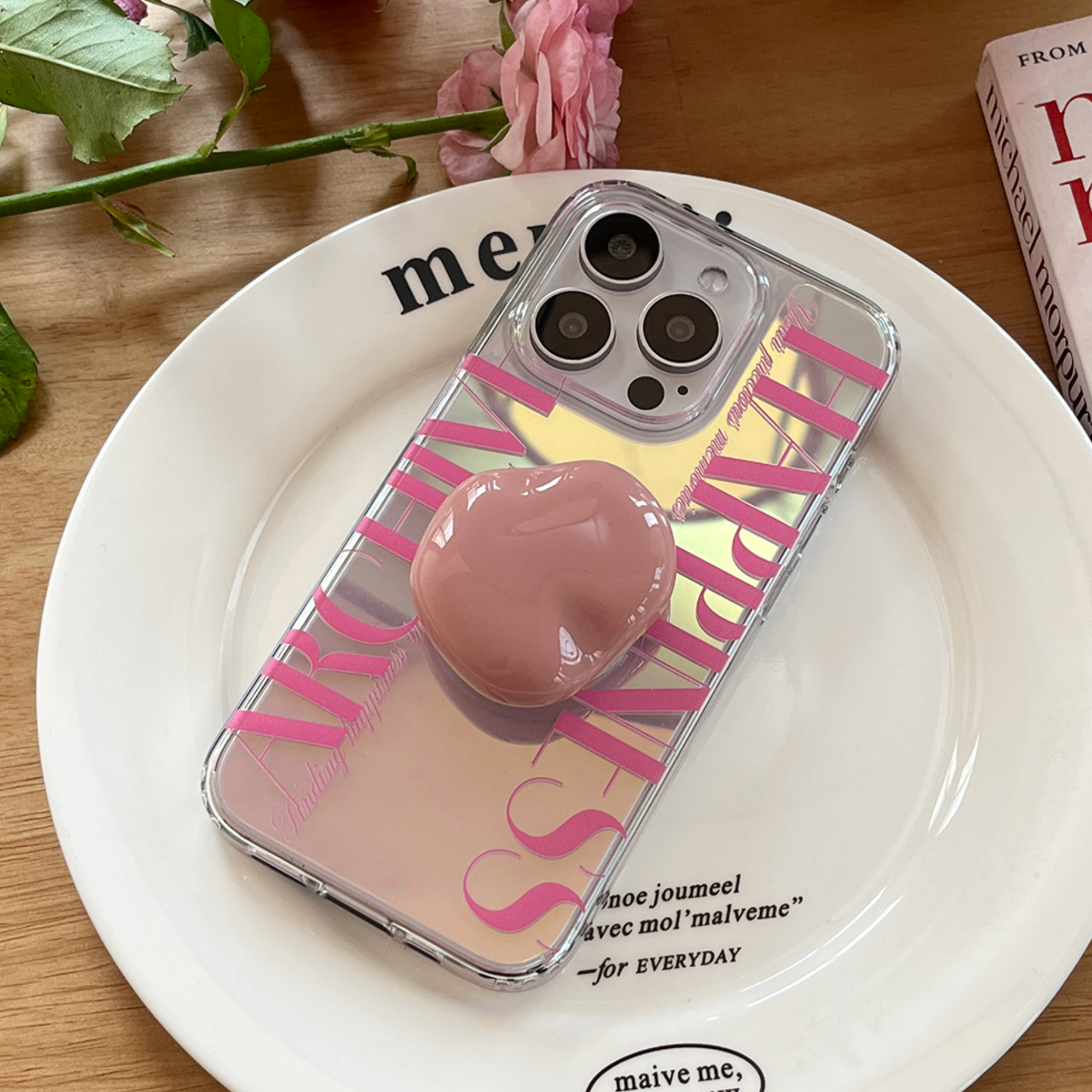 ｜Mademoment｜ Happiness Archive Glossy Mirror Phone Case