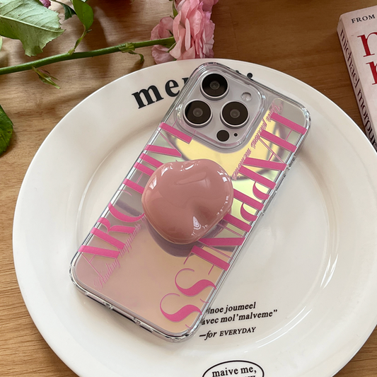 ｜Mademoment｜ Happiness Archive Glossy Mirror Phone Case