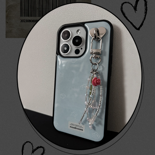 ｜moodmoons｜ Romantic Flower Keyring