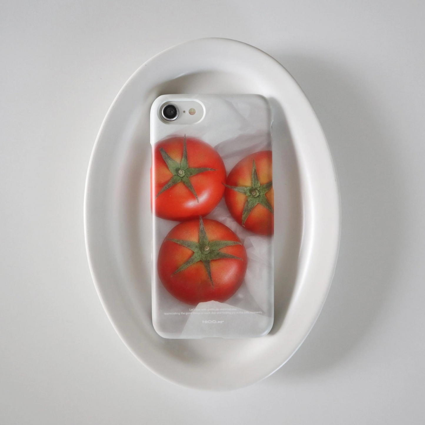 ｜hioo.kr｜ Summer Tomato Matte Phone Case