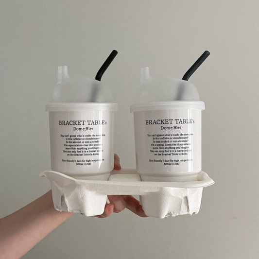 ｜Bracket Table｜ Dome;Bler Tumbler 473ml (Lid + Straw Set)