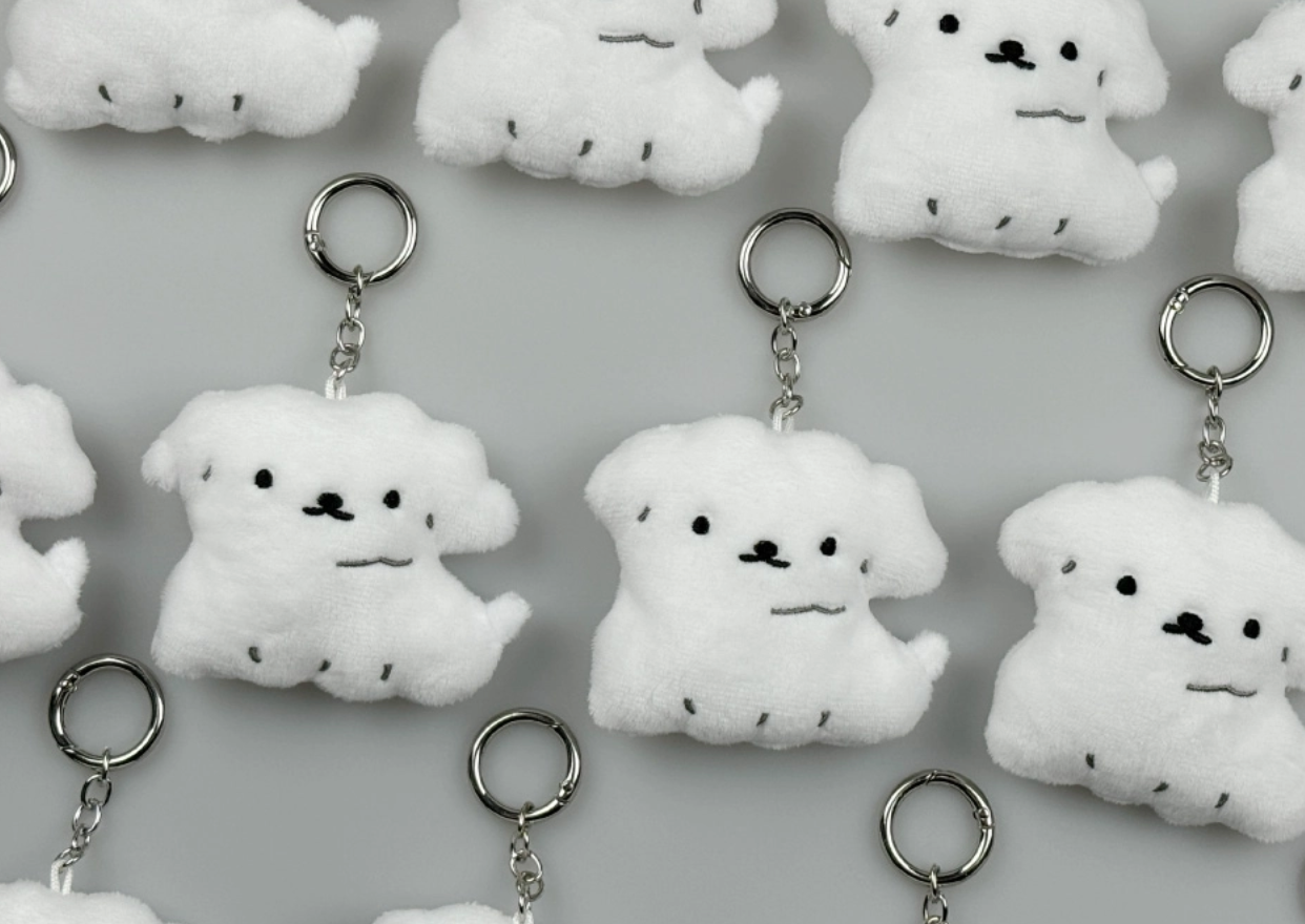 ｜HOOKKA HOOKKA STUDIO｜ Malang Soft Fluffy Keyring