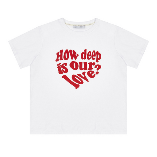 ｜LUVISTRUE｜ IN LOVE TEE (WHITE)