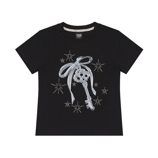 ｜LUVISTRUE｜ DN LUV TEE (BLACK)