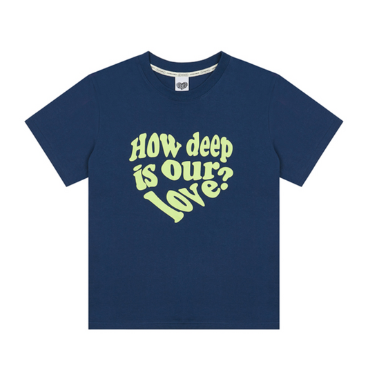 ｜LUVISTRUE｜ DN LUV TEE (NAVY)