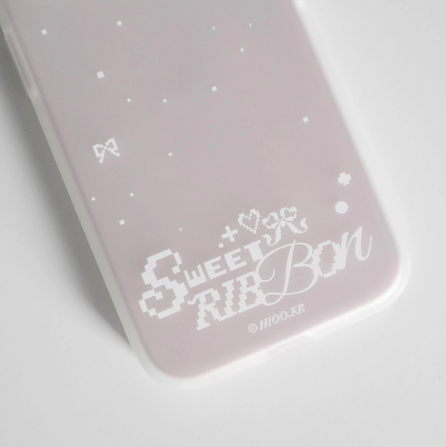 ｜hioo.kr｜ Fog Sweet Ribbon Jelly Case