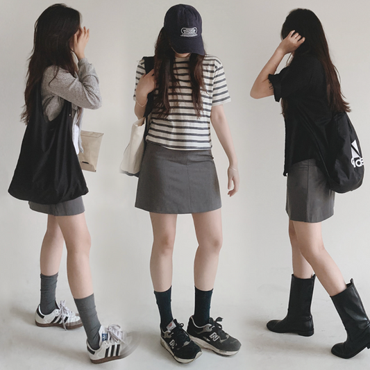 ｜SLOWAND｜ # SLOWMADE Two And Type Skirt