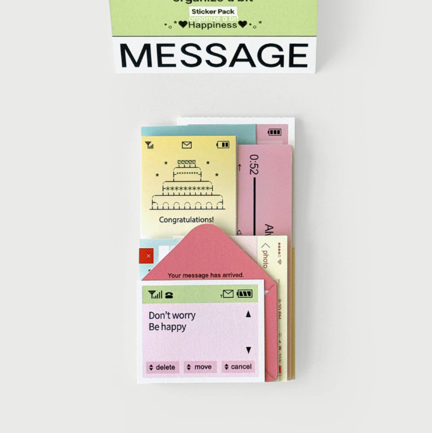 ｜oab studio｜ Message Sticker Pack