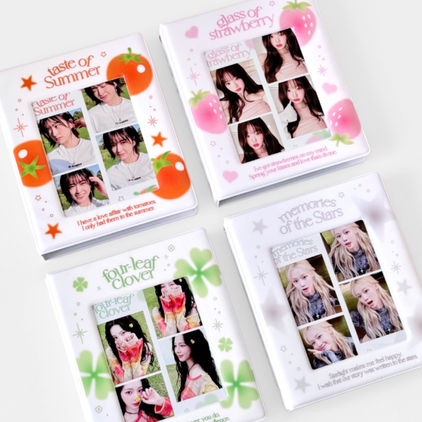 ｜ourmotif｜ Summer Market 4-cut Collect Book