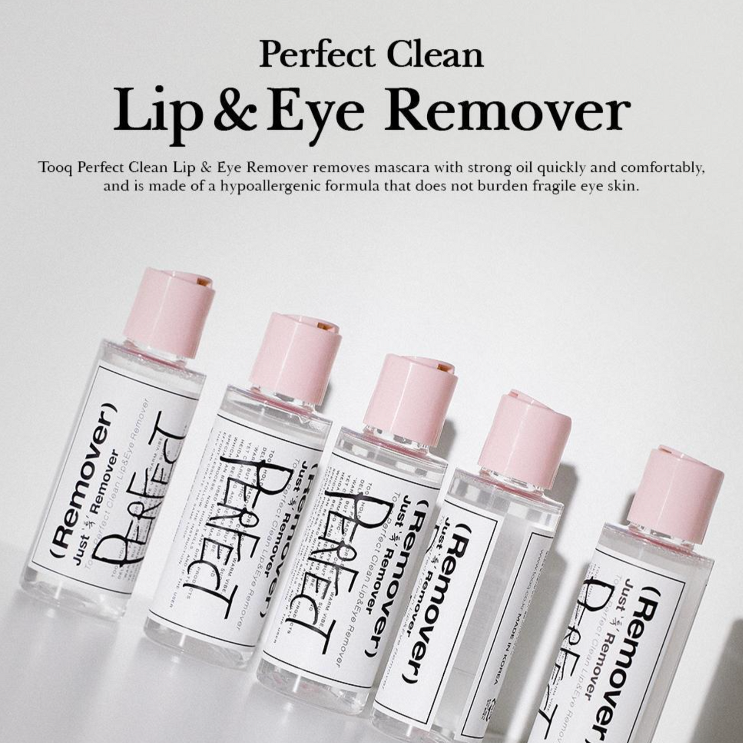 ｜tooq｜ Perfect Clean Lip & Eye Remover 100ml + 100ml
