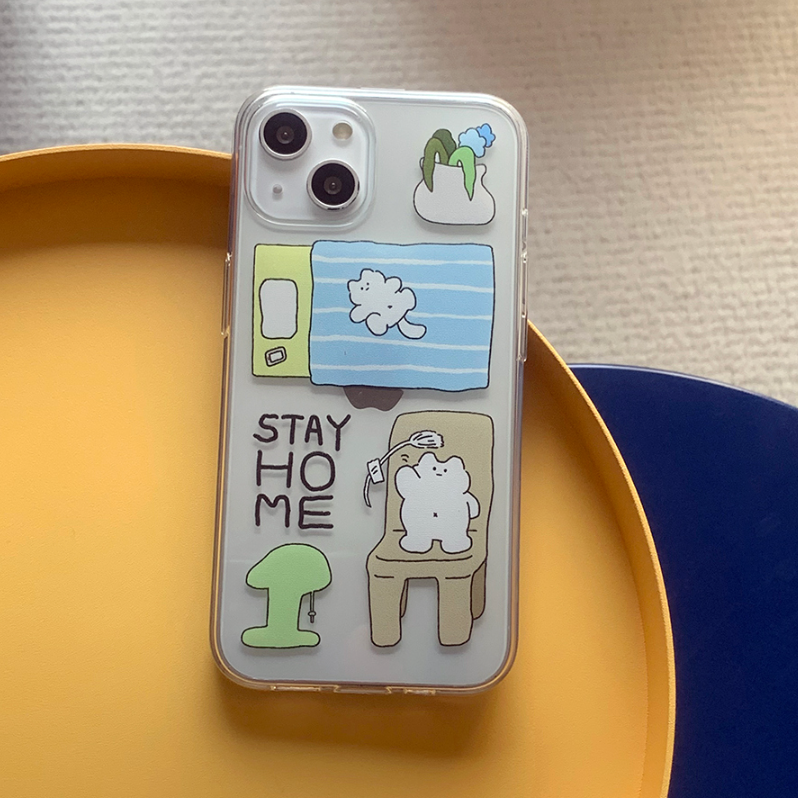 ｜withsome｜ STAY Home Cat Phone Case