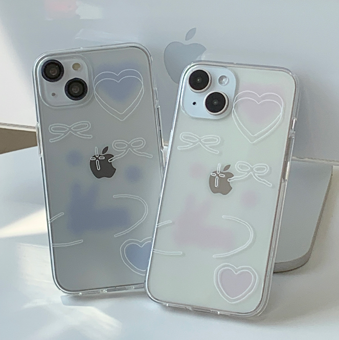 ｜withsome｜ Ribbon Space Jelly Phone Case