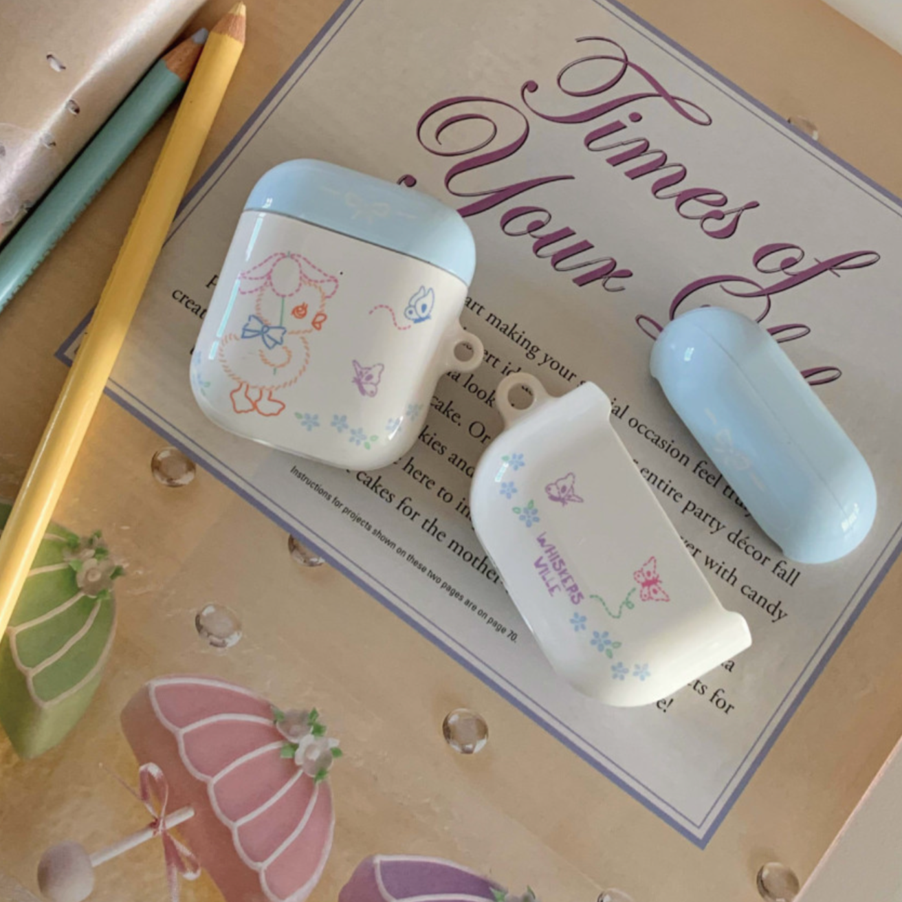 ｜whiskersville｜ Baby Duck Airpods Case