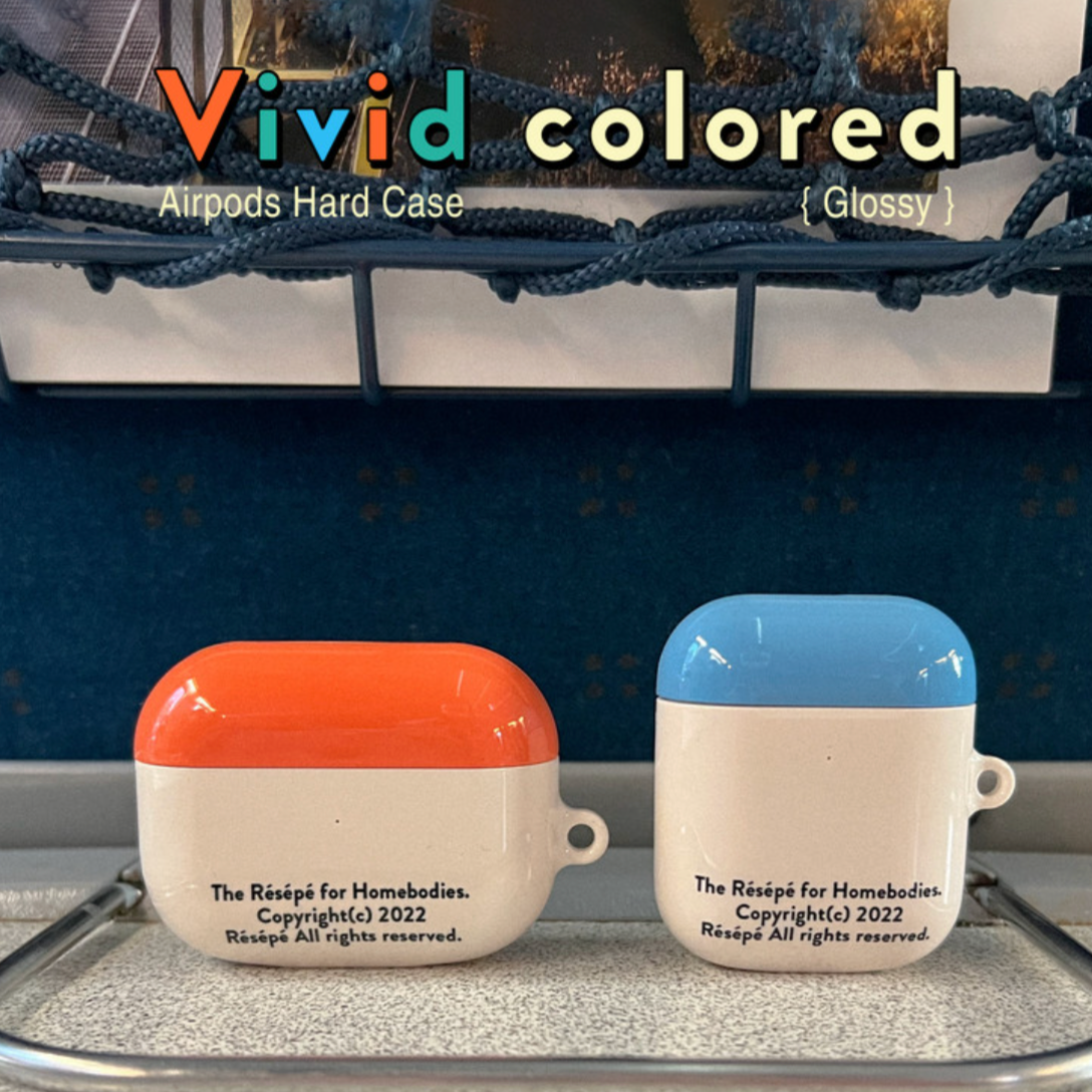 ｜RESEPE｜ Vivid Colored Airpods Case