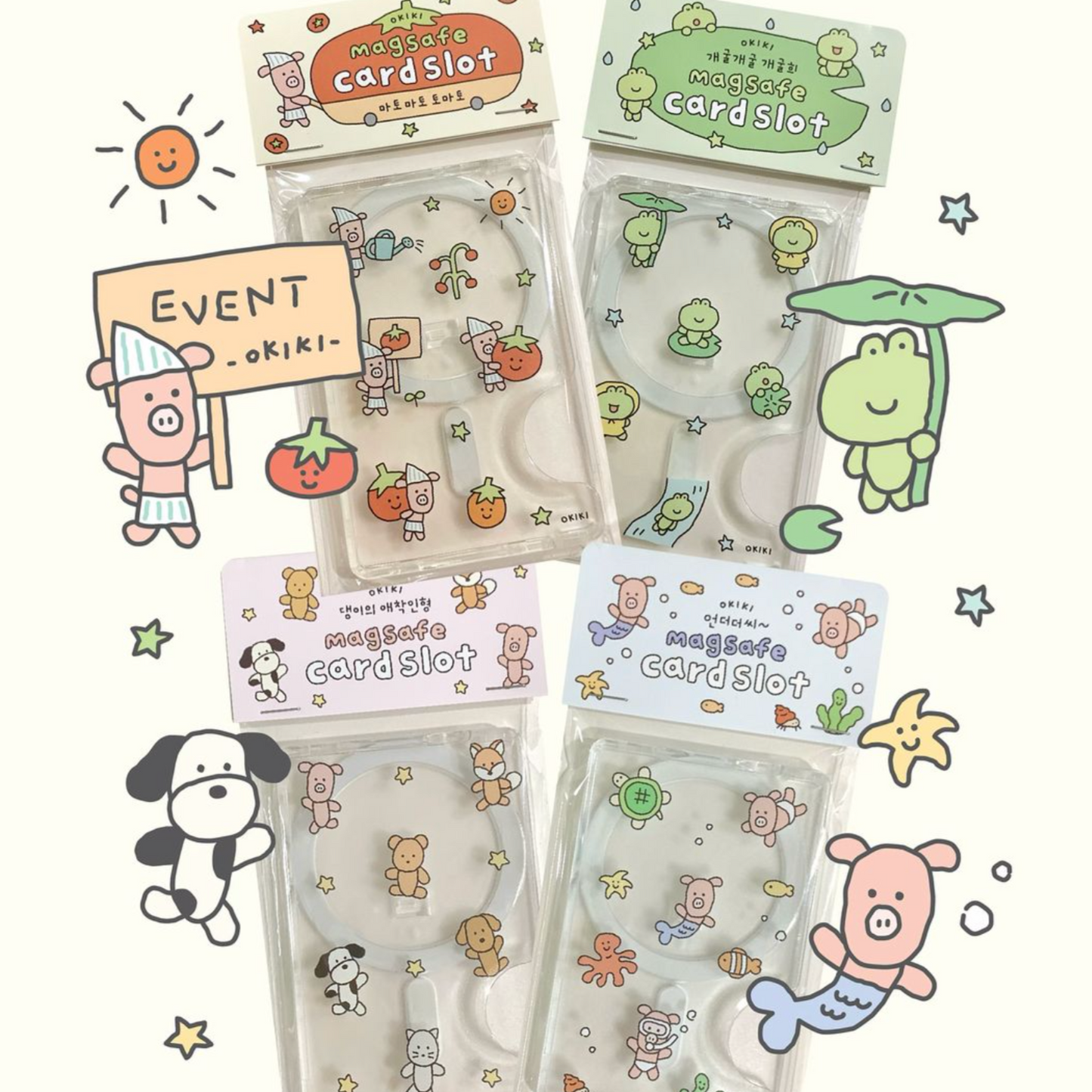 ｜OKIKI｜ MagSafe Card Slot