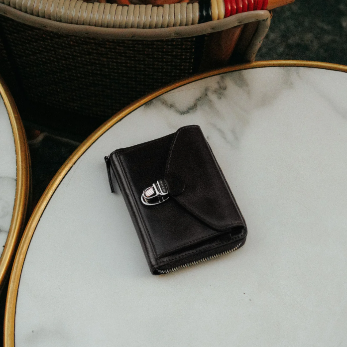 ｜TOUT Y EST｜ PORTE CARTES LOQUET ZIPPÉ