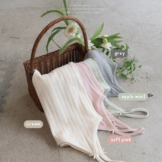 ｜SLOWAND｜ # SLOWMADE Mini Ribbon Tight Sleeveless