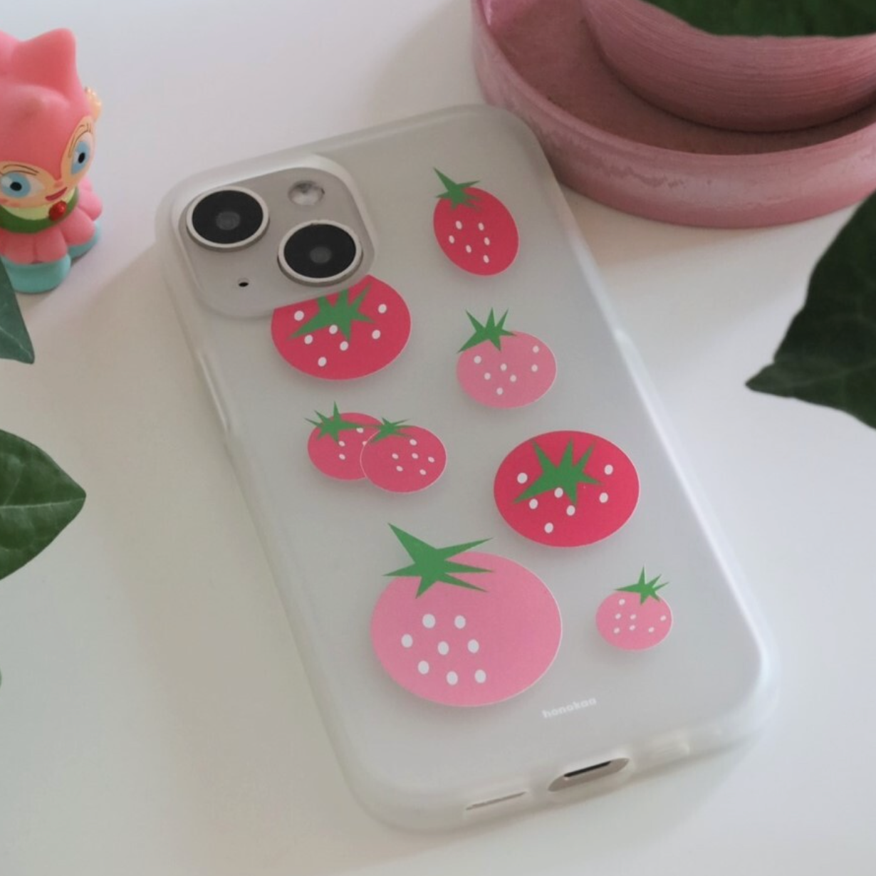 ｜honokaa｜ Strawberry Phone Case