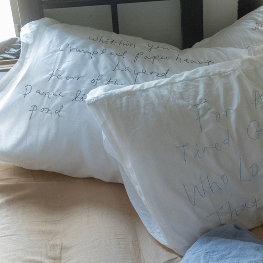 ｜HOTEL PARIS CHILL｜ on Offline Mode Cushion Cover (Black)