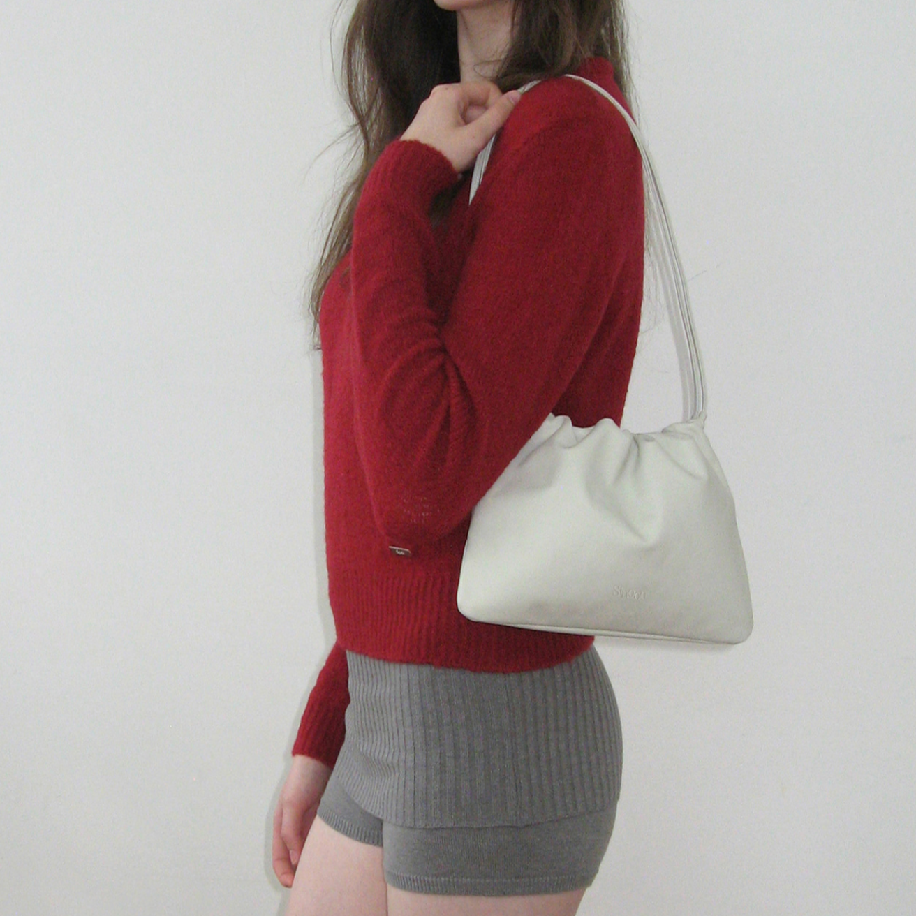 ｜Sinoon｜ Dumpling Bag (Ivory)