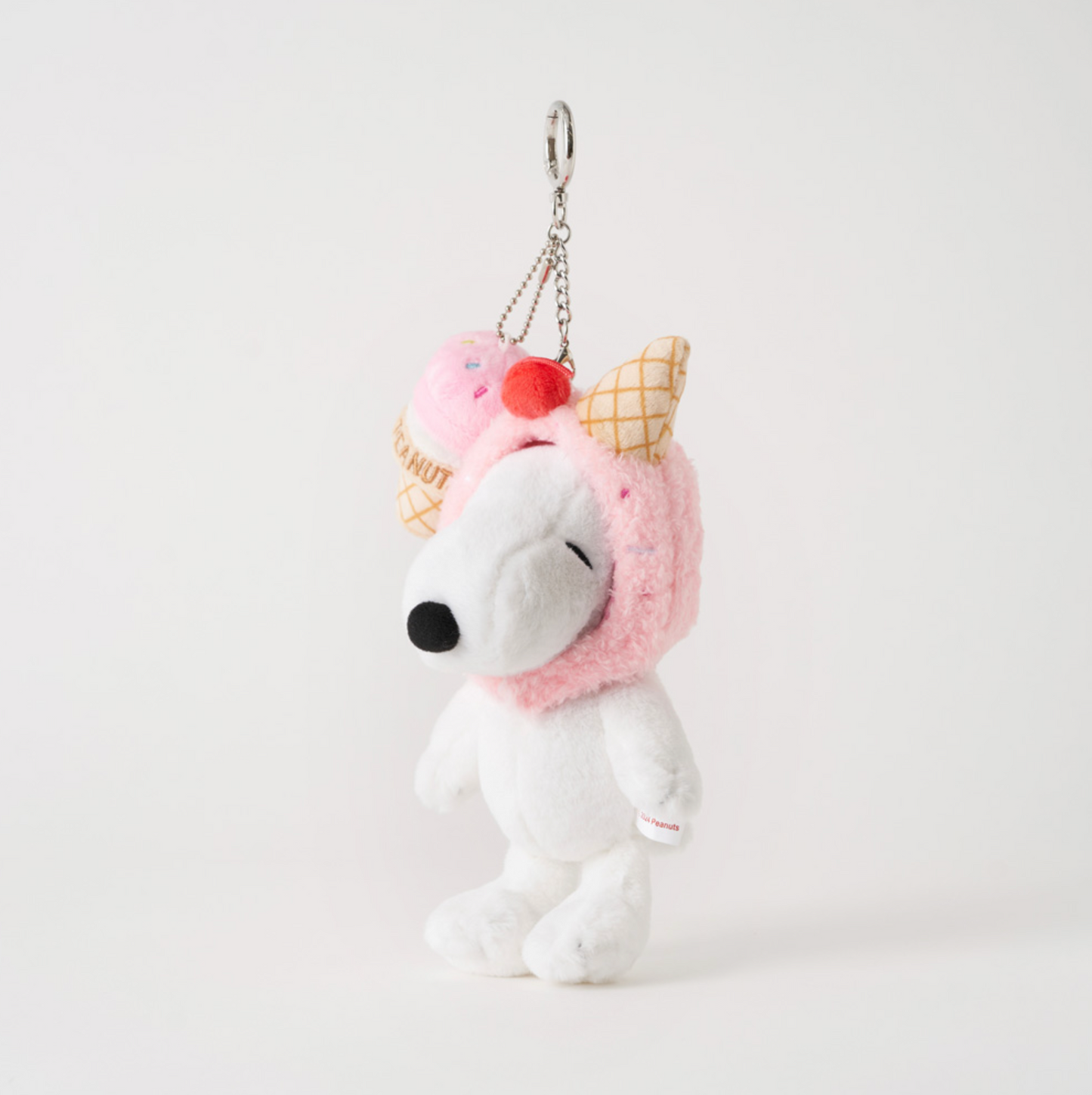 ｜Peanuts｜ Snoopy Strawberry Ice-cream Doll Keyring 16cm