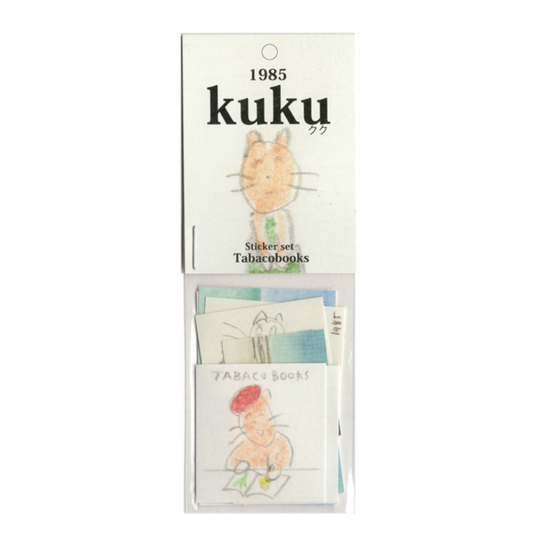 ｜tabacobooks｜ KUKU Sticker Set