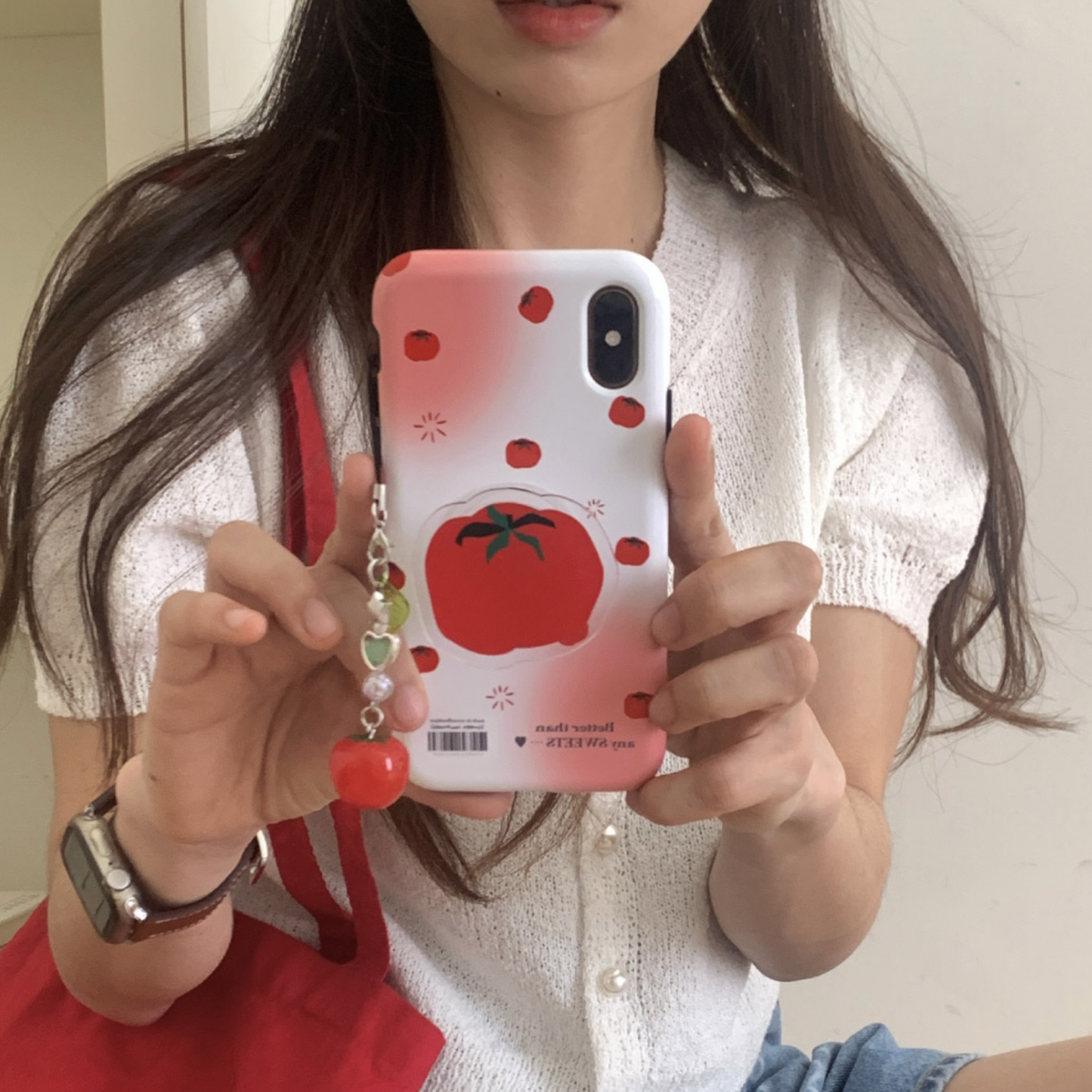 ｜second boutique｜ Fruit Fruit Tomato Hard Case
