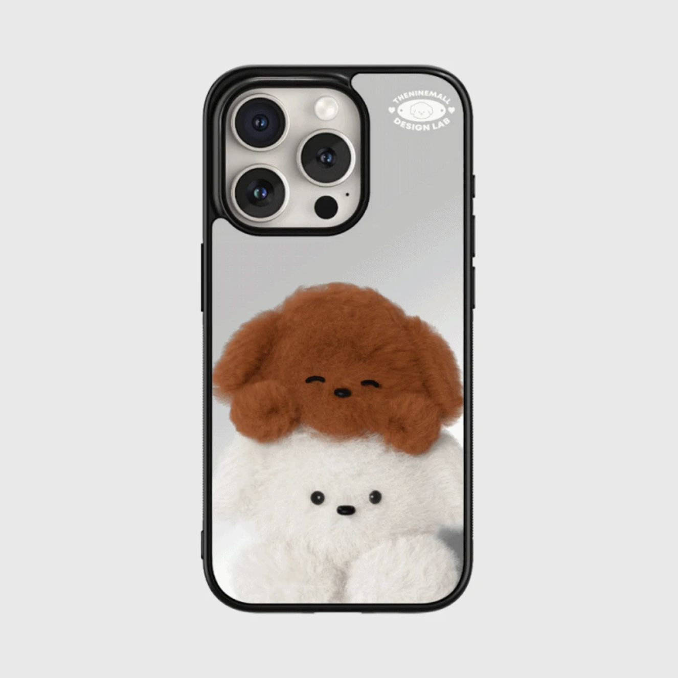 ｜THENINEMALL｜ Smile Best Friends Mirror Bumper Case