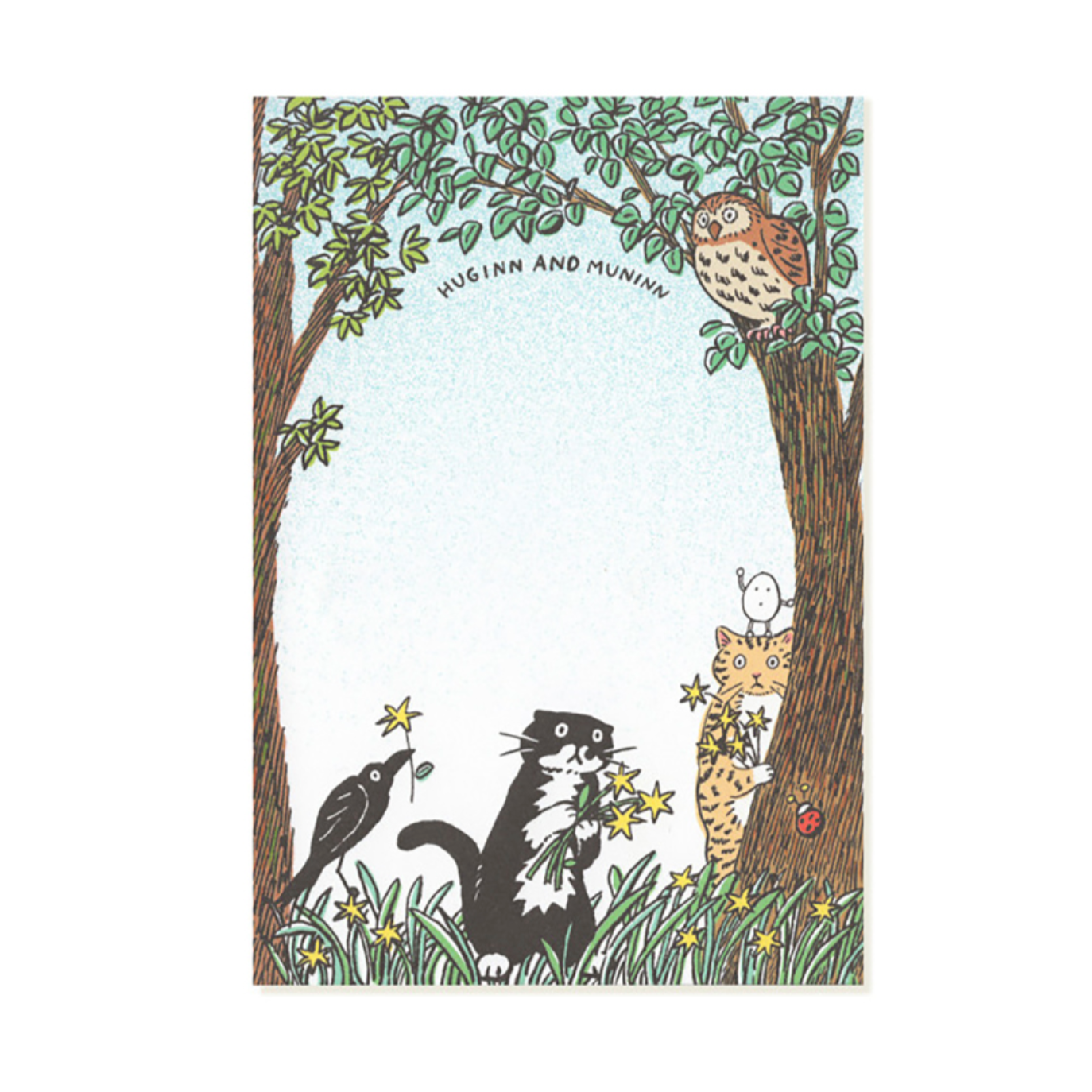 ｜HUGINN AND MUNINN｜ Memopad (3Types)