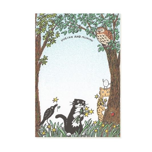 ｜HUGINN AND MUNINN｜ Memopad (3Types)